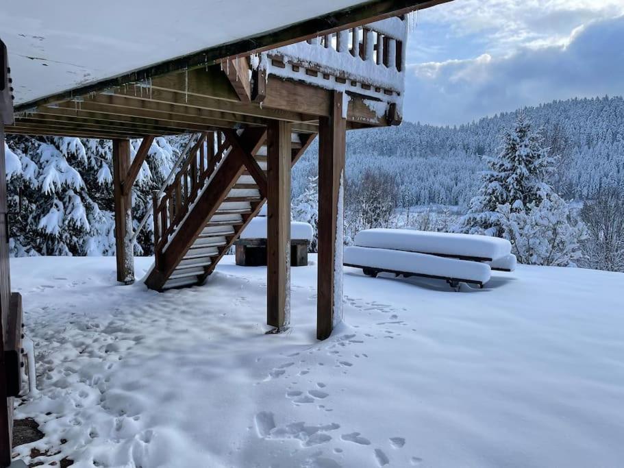 فيلا Chalet Situe Au Grand Valtin Ban-sur-Meurthe-Clefcy المظهر الخارجي الصورة